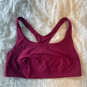 Lululemon Pink Racerback Sports Bra for Active Comfort